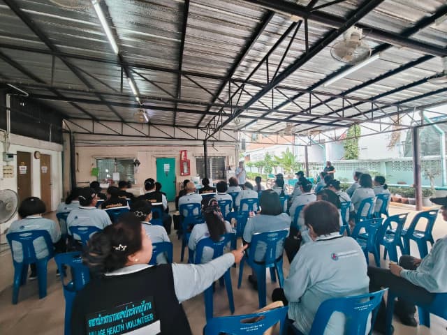 โครงการ"รณรงค์ป้องกันโรคไข้เลือดออก" ณ โรงพยาบาลส่งเสริมสุขภาพตำบลบางรักน้อย หมู่ 3 ภาพที่ 24