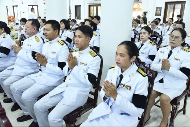 ร่วมพิธีบำเพ็ญกุศลสัตตมวาร (๗ วัน) เพื่ออุทิศถวายเป็นพระกุศล สมเด็จพระเจ้าลูกเธอ เจ้าฟ้าภัชรกิติยาภา นเรนทิราเทพยวดี กรมหลวงราชสาริณีสิริพัชร มหาวัชรราชธิดา ภาพที่ 2
