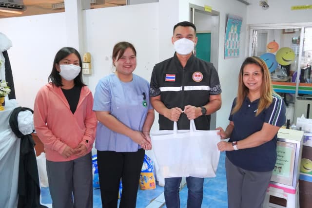 📢 ลงพื้นที่มอบวัสดุอุปกรณ์ที่จำเป็นสำหรับผู้ที่มีภาวะพึ่งพิงในตำบล📢 ภาพที่ 12