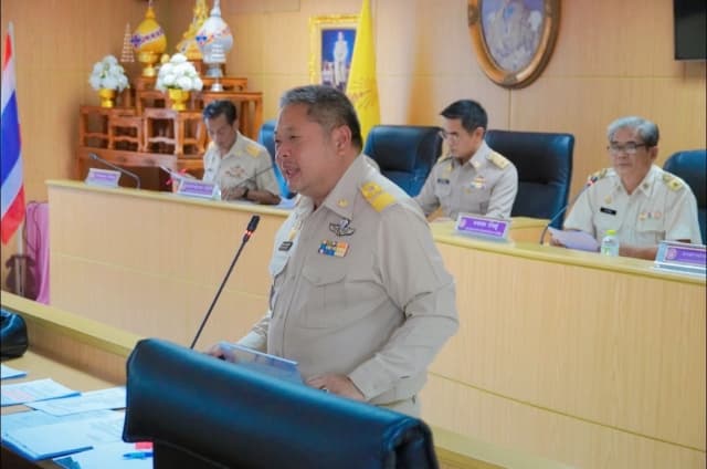 การประชุมสภาองค์การบริหารส่วนตำบลบางรักน้อย สมัยสามัญ สมัยที่ 4 ครั้งที่ 1/2566 ภาพที่ 1