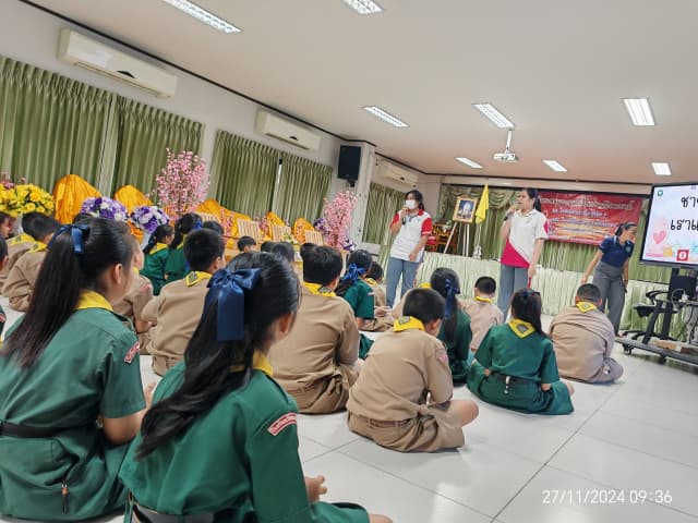 โครงการรณรงค์ต่อต้านโรคเอดส์ ประจำปี 2568 โรงเรียนวัดบางรักน้อย ภาพที่ 19