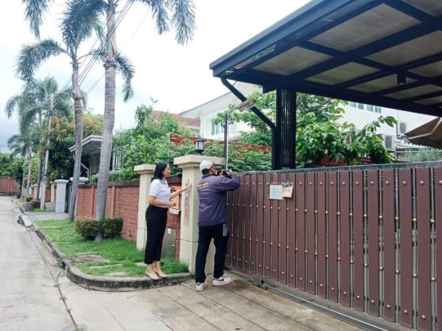 ลงพื้นที่ตรวจสอบเรื่องร้องเรียน ภาพที่ 4