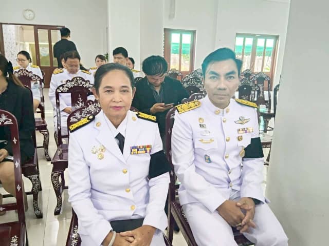 ร่วมพิธีบำเพ็ญกุศลปัณรสมวาร (15 วัน) เพื่ออุทิศถวายเป็นพระราชกุศล แด่สมเด็จพระเจ้าลูกเธอ เจ้าฟ้าพัชรกิติยาภา นเรนทิราเทพยวดี กรมหลวงราชสาริณีสิริพัชร มหาวัชรราชธิดา ภาพที่ 10