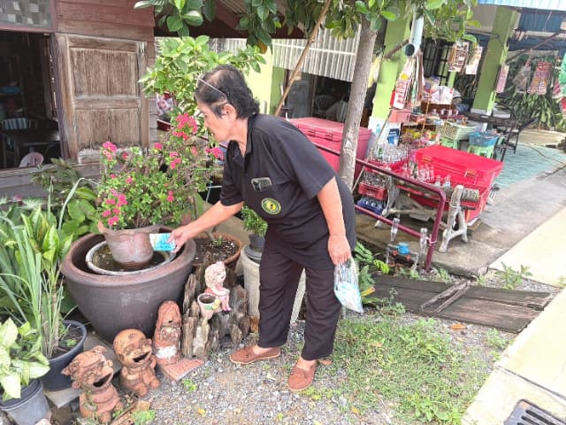 โครงการ"รณรงค์ป้องกันโรคไข้เลือดออก" ณ โรงพยาบาลส่งเสริมสุขภาพตำบลบางรักน้อย หมู่ 6 ภาพที่ 29