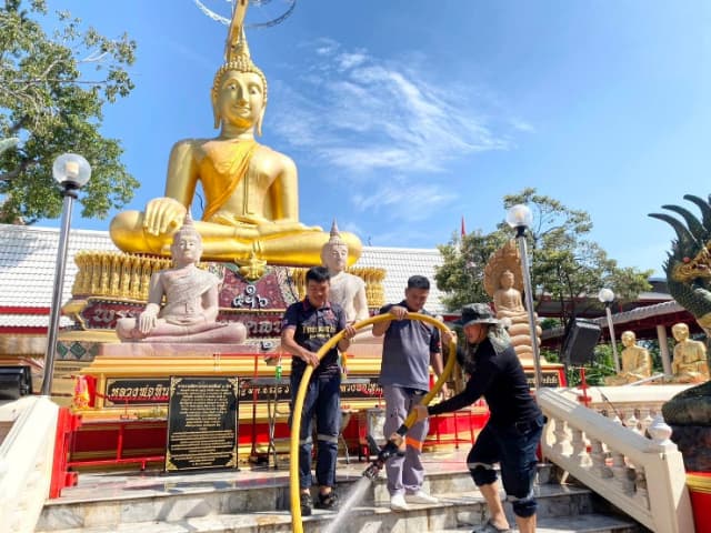 กิจกรรมบำเพ็ญประโยชน์ทำความสะอาด (Big Cleaning Day ) วัดบางรักน้อย ภาพที่ 13