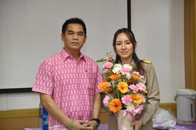 อบต.บางรักน้อย ให้การต้อนรับพนักงานโอนย้ายมารับตำแหน่งใหม่ ภาพที่ 6