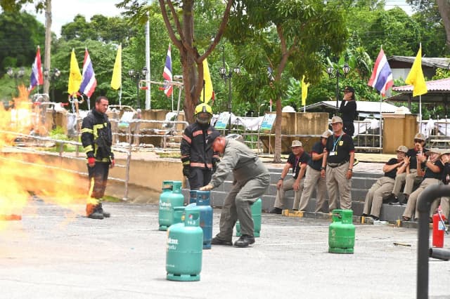 โครงการฝึกซ้อมแผนด้านการป้องกันและบรรเทาสาธารณภัยประจำปี 2569 ภาพที่ 40