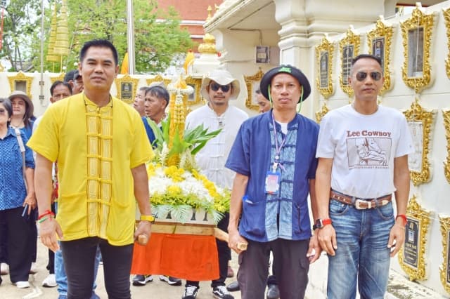 กิจกรรมแห่เทียนเข้าพรรษา ประจำปี 2567 ภาพที่ 4