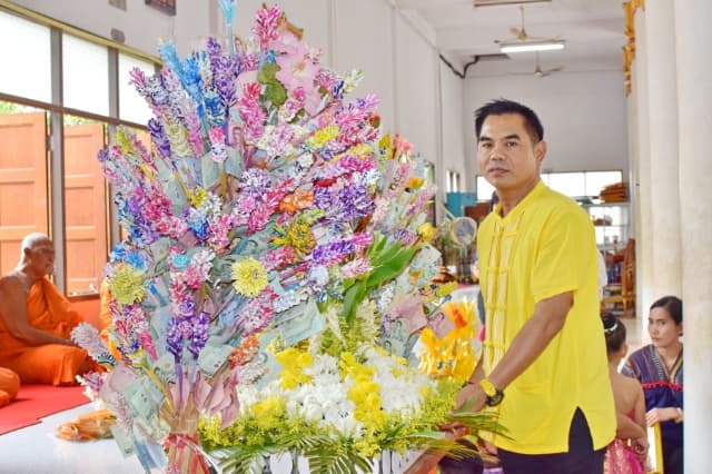 กิจกรรมแห่เทียนเข้าพรรษา ประจำปี 2567 ภาพที่ 1