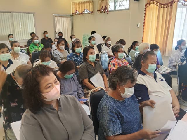 โครงการอบรมการใช้เครื่องกระตุกหัวใจไฟฟ้าอัตโนมัติ (AED) ภาพที่ 9