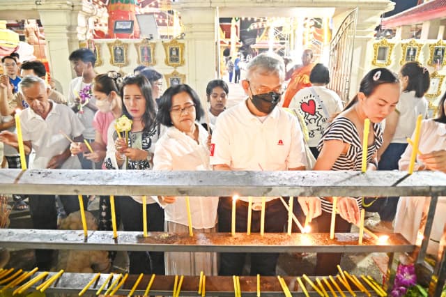 โครงการสืบสานประเพณีแห่เทียน และสวดมนต์ปฏิบัติธรรม เนื่องในวันเข้าพรรษาและวันอาสาฬหบูชา ประจำปี 2568 ภาพที่ 38