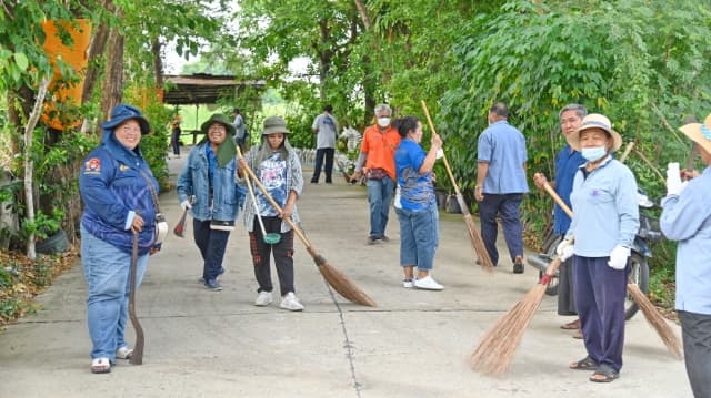 โครงการรณรงค์ส่งเสริมเพื่อรักษาสภาพแวดล้อมภายในตำบล บริเวณ ซอยบัวคนึง ภาพที่ 11