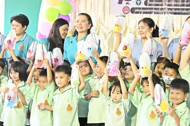 โครงการส่งเสริมป้องกันทันตสุขภาพ ภาพที่ 6