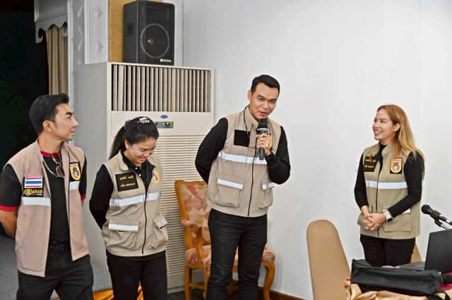 โครงการฝึกอบรมและทบทวนอาสาสมัครป้องกันภัยฝ่ายพลเรือน(อปพร)ประจำปี 2568 ภาพที่ 52
