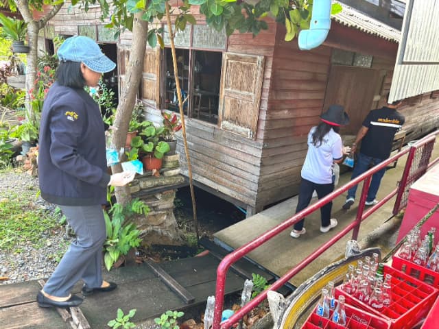 โครงการ"รณรงค์ป้องกันโรคไข้เลือดออก" ณ โรงพยาบาลส่งเสริมสุขภาพตำบลบางรักน้อย หมู่ 6 ภาพที่ 19