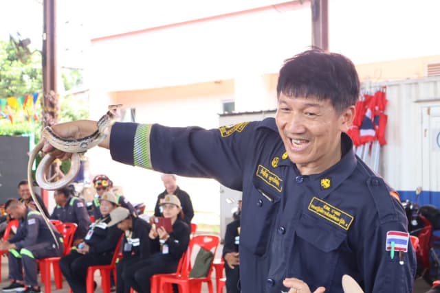 ครงการฝึกซ้อมแผนด้านการป้องกันและบรรเทาสาธารณภัย ประจำปี 2568 ภาพที่ 25