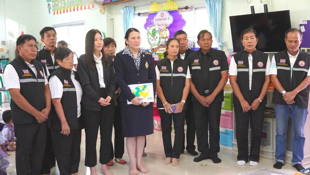 กองทุนพัฒนาเด็กชนบทในพระราชูปถัมภ์ฯ จังหวัดนนทบุรี ลงพื้นที่ตรวจเยี่ยมเด็กเล็ก ณ ศูนย์พัฒนาเด็กเล็กวัดบางรักน้อย ภาพที่ 21