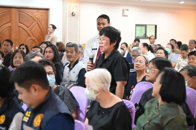 การประชุมประชาคมท้องถิ่น (ระดับชุมชน) เพื่อการจัดทำแผนพัฒนาท้องถิ่น ของเทศบาลเมืองบางรักน้อย ครั้งที่ 1/2569 หมู่ที่ 1,2,6 ภาพที่ 26