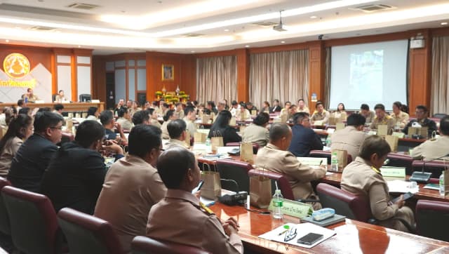 ประชุมผู้บริหารองค์กรปกครองส่วนท้องถิ่น ณ ศาลากลางจังหวัดนนทบุรี ครั้งที่ 3/2569 ภาพที่ 16
