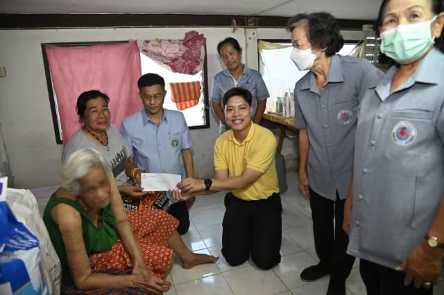 โครงการเยี่ยมผู้ป่วยและผู้พิการติดเตียง ภาพที่ 4