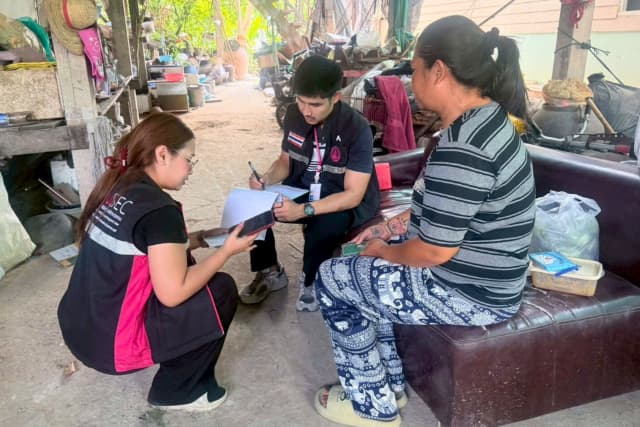 เยี่ยมบ้านติดตามการให้ความช่วยเหลือเด็กแรกเกิดในพื้นที่ ภาพที่ 7