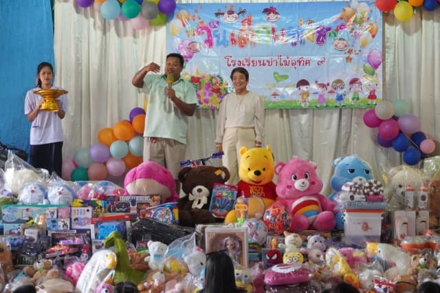 กิจกรรมงานวันเด็กแห่งชาติ ประจำปี 2567 โรงเรียนป่าไม้อุทิศฯ และ ศพด.ป่าไม้อุทิศฯ ภาพที่ 6