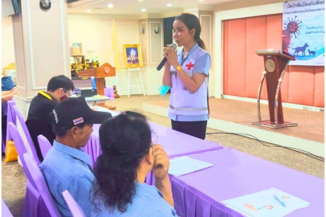 โครงการฝึกอบรมผู้ได้รับมอบหมายให้ทำการฉีดวัคซีนป้องกันโรคพิษสุนัขบ้า ประจำปี 2569 ภาพที่ 12
