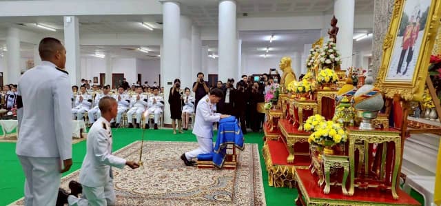 ร่วมพิธีบำเพ็ญกุศลสัตตมวาร ๗ วัน เพื่ออุทิศถวายเป็นพระราชกุศลแด่ สมเด็จพระนางเจ้าสิริกิติ์ พระบรมราชินีนาถ พระบรมราชชนนีพันปีหลวง ภาพที่ 11