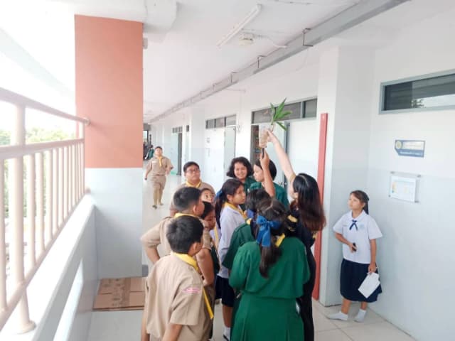 โครงการอบรมรณรงค์ป้องกันโรคไข้เลือดออก ณ โรงเรียนวัดบางรักน้อย ภาพที่ 20