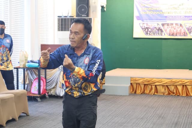 โครงการฝึกอบรมและทบทวนอาสาสมัครป้องกันภัยฝ่ายพลเรือน(อปพร)ประจำปี 2568 ภาพที่ 14
