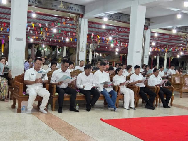 โครงการจัดงานสืบสานประเพณีแห่เทียนพรรษา และ สวดมนต์ปฏิบัติธรรม เนื่องในวันอาสาฬหบูชา และวันเข้าพรรษา ประจำปี 2569 (วันอาสาฬหบูชา) ภาพที่ 41
