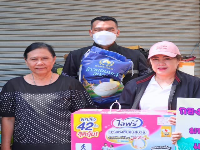 📢 ลงพื้นที่มอบวัสดุอุปกรณ์ที่จำเป็นสำหรับผู้ที่มีภาวะพึ่งพิงในตำบล📢 ภาพที่ 9