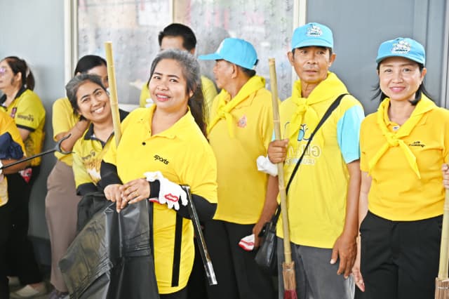 กิจกรรมจิตอาสาบำเพ็ญประโยชน์ เนื่องในวันเฉลิมพระเกียรติพระบาทสมเด็จพระเจ้าอยู่หัว เนื่องในโอกาสวันเฉลิมพระชนมพรรษา 28 กรกฎาคม 2568 ภาพที่ 13