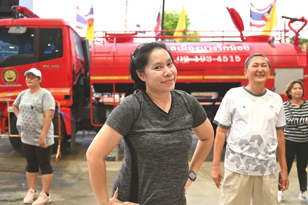 โครงการส่งเสริมสุขภาพประชาชนด้วยการออกกำลังกายเต้นแอโรบิก ประจำปี 2569 ภาพที่ 9