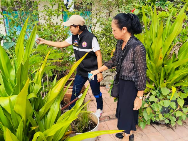โครงการ"รณรงค์ป้องกันโรคไข้เลือดออก" ณ โรงพยาบาลส่งเสริมสุขภาพตำบลบางรักน้อย หมู่ 3 ภาพที่ 22