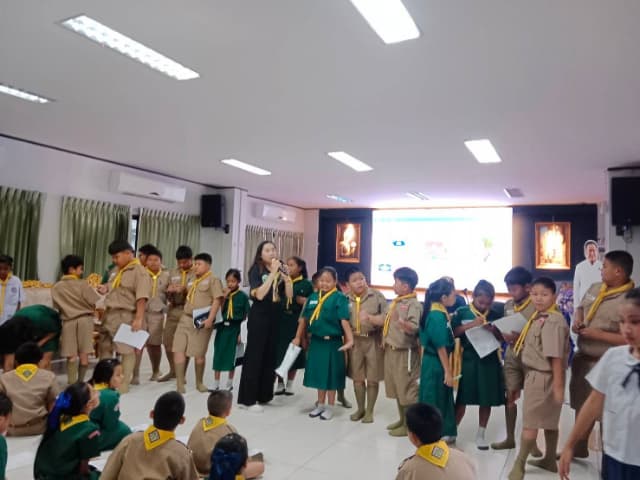 โครงการอบรมรณรงค์ป้องกันโรคไข้เลือดออก ณ โรงเรียนวัดบางรักน้อย ภาพที่ 4
