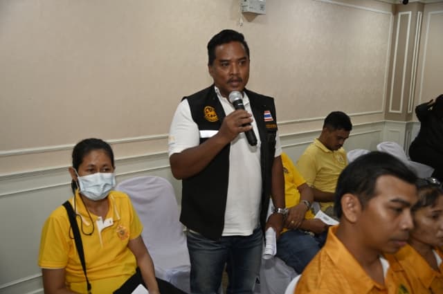 การประชุมหารือและชี้แจงรายละเอียดการยกฐานะและเขต กรณีการจัดตั้งเปลี่ยนแปลงฐานะและเขต จาก "องค์การบริหารส่วนตำบลบางรักน้อย" เป็น "เทศบาลเมืองบางรักน้อย ภาพที่ 8