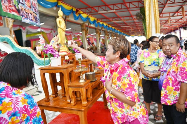 โครงการจัดงานสืบสานประเพณีสงกรานต์ วันครอบครัว และวันผู้สูงอายุ ประจำปี 2568 ภาพที่ 18