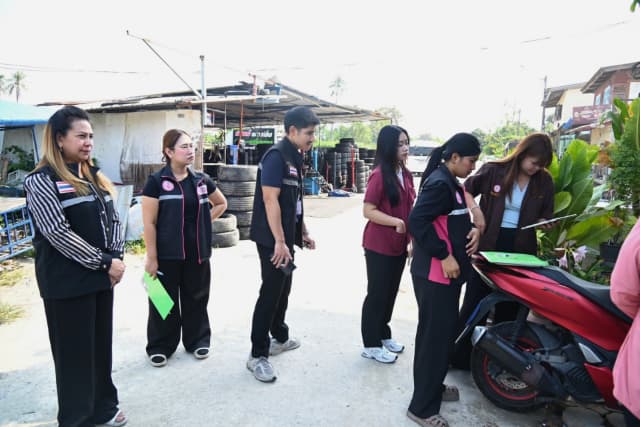 เยี่ยมบ้านติดตามการให้ความช่วยเหลือเด็กแรกเกิดในพื้นที่ ภาพที่ 2
