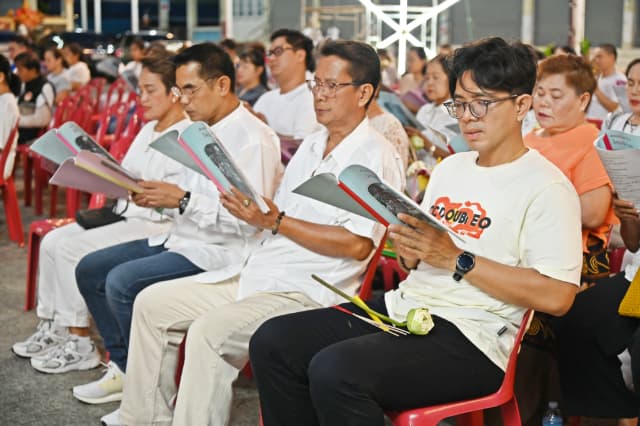 โครงการสืบสานประเพณีแห่เทียน และสวดมนต์ปฏิบัติธรรม เนื่องในวันเข้าพรรษาและวันอาสาฬหบูชา ประจำปี 2568 ภาพที่ 7