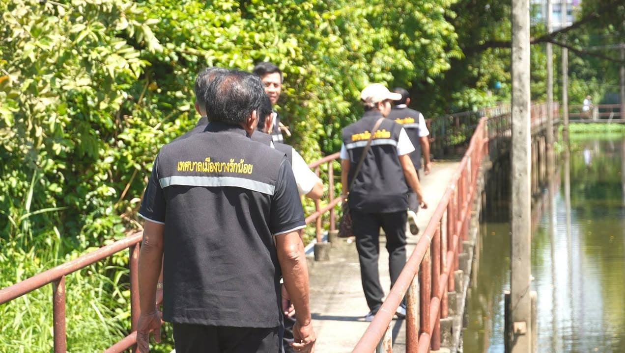 เทศบาลเมืองบางรักน้อยลงพื้นที่แก้ไขปัญหาความเดือดร้อนของประชาชน ภาพที่ 13