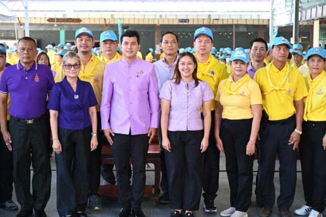 โครงการนนทบุรีน่าอยู่ เฉลิมพระเกียรติ สมเด็จพระนางเจ้าฯ พระบรมราชินี เนื่องในโอกาสวันเฉลิมพระชนมพรรษา 3 มิถุนายน 2568 Big Cleaning Day ณ วัดบางศรีเมือง จังหวัดนนทบุรี ภาพที่ 24