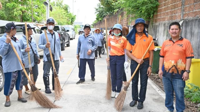 โครงการรณรงค์ส่งเสริมเพื่อรักษาสภาพแวดล้อมภายในตำบล บริเวณ ซอยบัวคนึง ภาพที่ 6