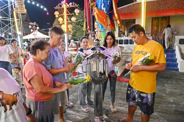 โครงการสืบสานประเพณีแห่เทียน และสวดมนต์ปฏิบัติธรรม เนื่องในวันเข้าพรรษาและวันอาสาฬหบูชา ประจำปี 2568 ภาพที่ 43
