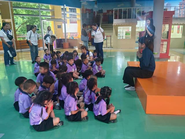 กิจกรรมทัศนศึกษาเพื่อพัฒนาคุณภาพผู้เรียน ภายใต้โครงการเงินอุดหนุนสำหรับสนับสนุนค่าใช้จ่ายในการจัดการศึกษาสำหรับศูนย์พัฒนาเด็กเล็ก (ศพด.) ภาพที่ 28