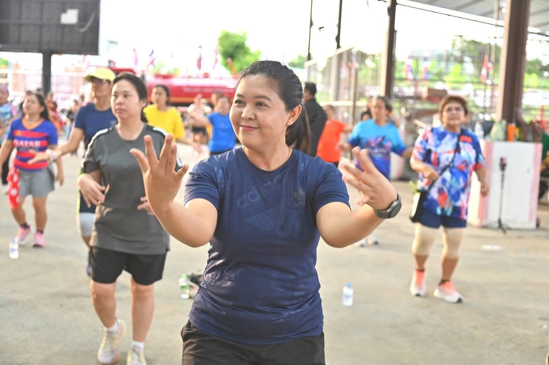โครงการส่งเสริมสุขภาพประชาชนด้วยการออกกำลังกายเต้นแอโรบิก ประจำปี 2569 ภาพที่ 16