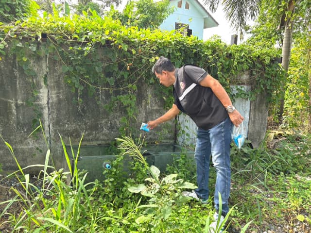 โครงการ"รณรงค์ป้องกันโรคไข้เลือดออก" ณ โรงพยาบาลส่งเสริมสุขภาพตำบลบางรักน้อย หมู่ 6 ภาพที่ 15