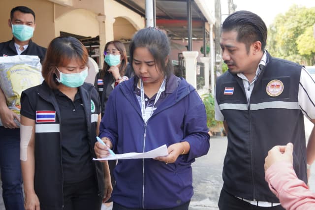 📢 ลงพื้นที่มอบวัสดุอุปกรณ์ที่จำเป็นสำหรับผู้ที่มีภาวะพึ่งพิงในตำบล📢 ภาพที่ 30