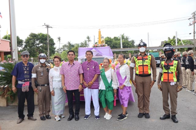 โครงการสืบสานประเพณีแห่เทียน และสวดมนต์ปฏิบัติธรรม เนื่องในวันเข้าพรรษาและวันอาสาฬหบูชา ประจำปี 2568 ระหว่างวันที่ 9 และ 10 กรกฎาคม 2568 ณ วัดบางรักน้อย ภาพที่ 10