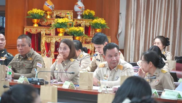 ประชุมผู้บริหารองค์กรปกครองส่วนท้องถิ่น ณ ศาลากลางจังหวัดนนทบุรี ครั้งที่ 3/2569 ภาพที่ 13